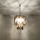 Large smoked glass citrus chandelier by j.t. kalmar