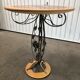 Art deco style pedestal table