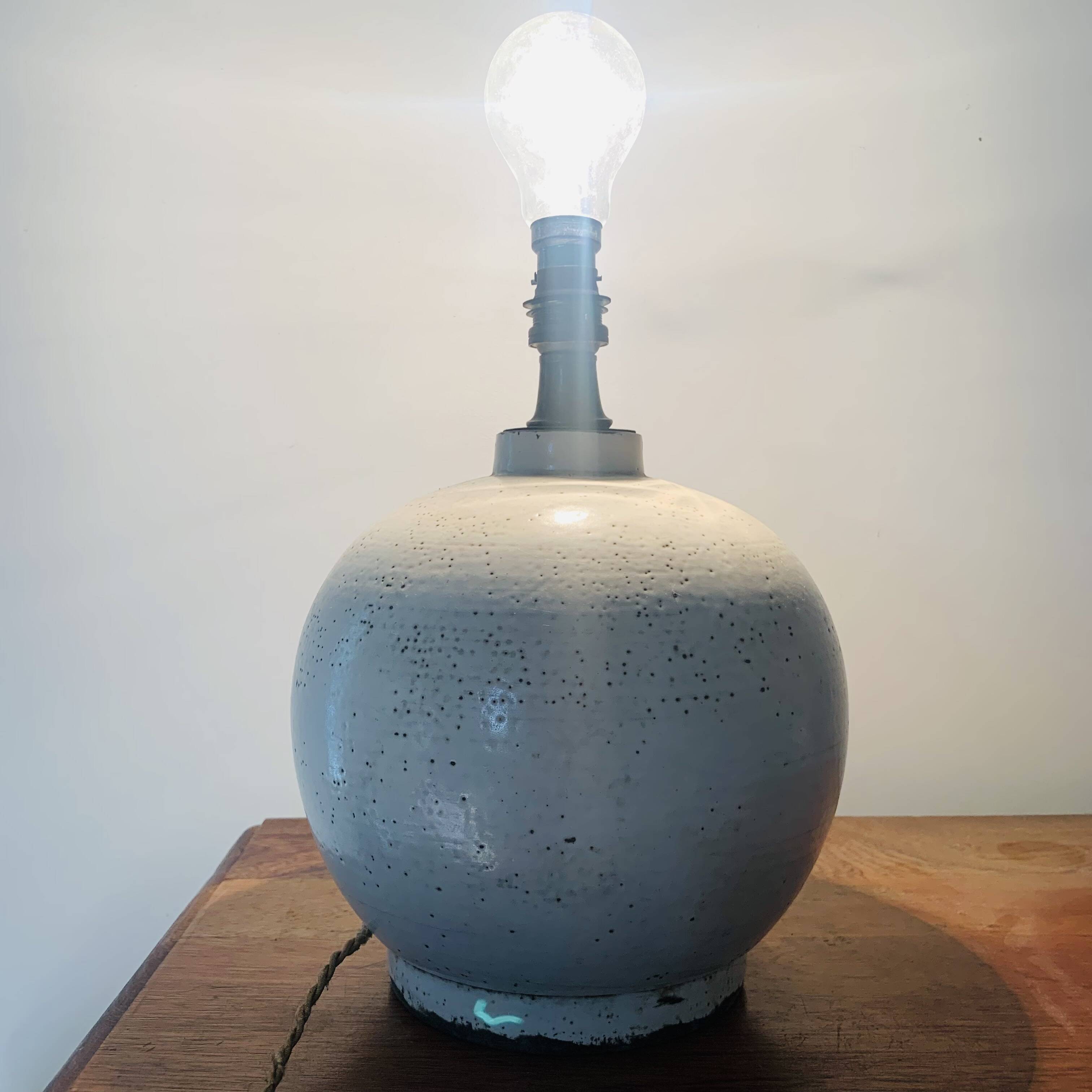Ancien pied de lampe Keramos