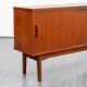 Enfilade en teck style scandinave porte coulissantes