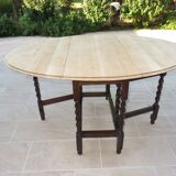 Oak folding table