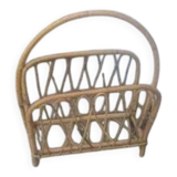 Bamboo magazine rack