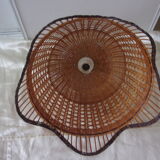 Wicker flower suspension