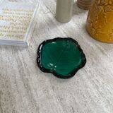 Small green ceramic dish