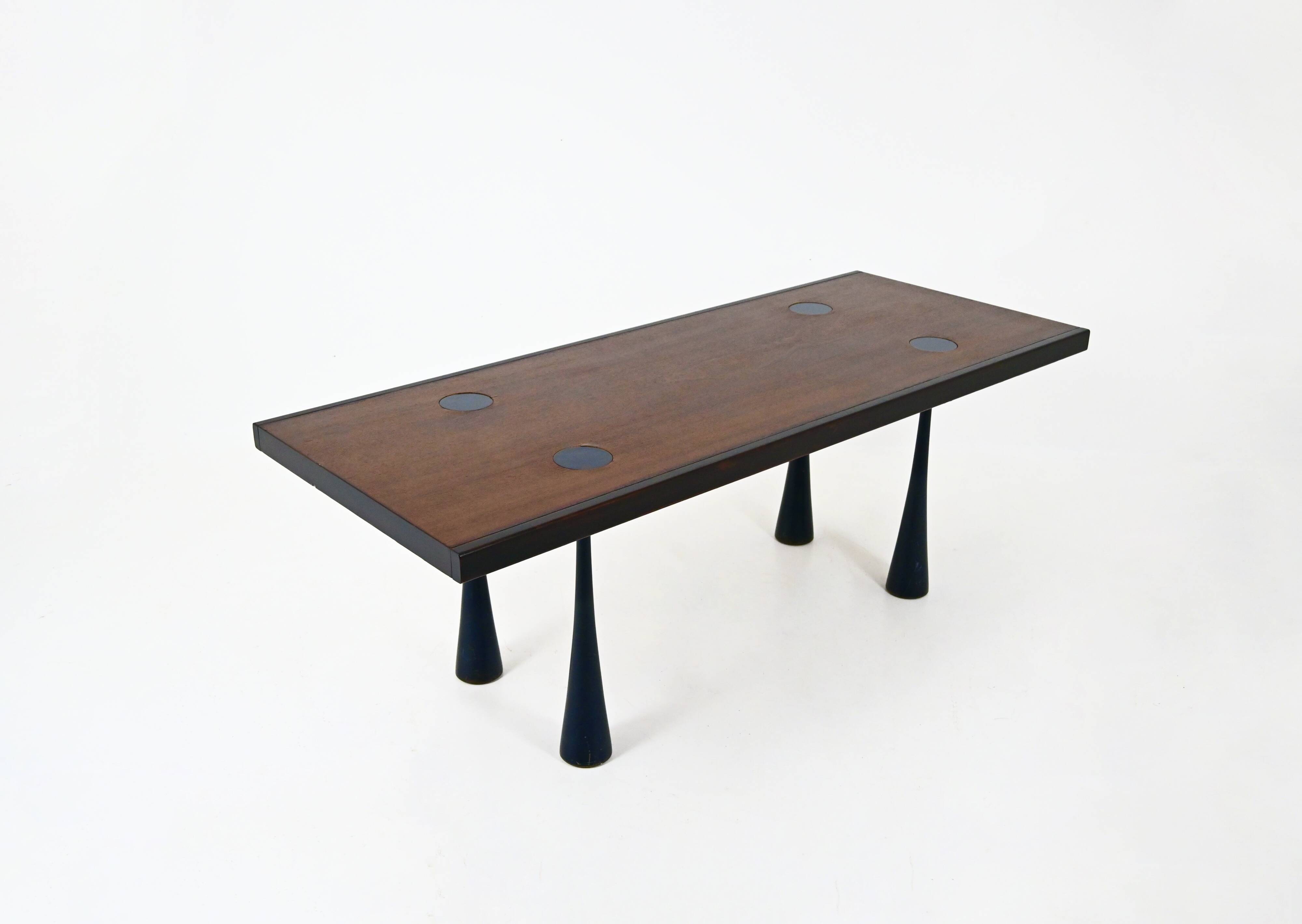 Dining table by Angelo Mangiarotti for La Sorgente Dei Mobili, 1970s