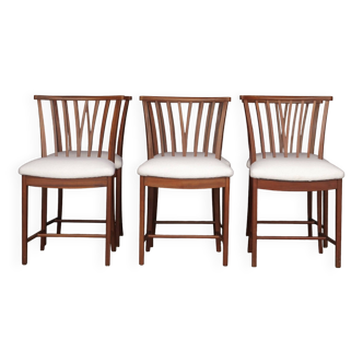Mahogany Dining Chairs by Elmar Berkovich for Zijlstra, 1950s. Set of 6