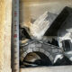 Alpine Table Vintage 1950s, Carved and Painted Wood Signed Hauler 33