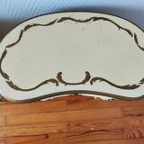 Paire de tables de chevet peints style Louis XV