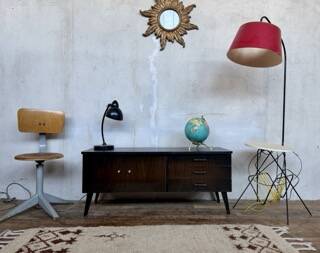 Vintage wooden sideboard / TV hi-fi unit