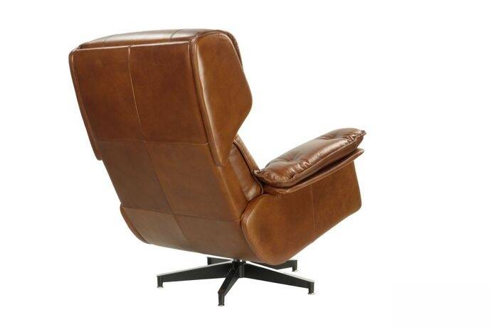 Havana Leather Armchair (New) - Decoduweb - free delivery