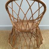 Child rattan chair