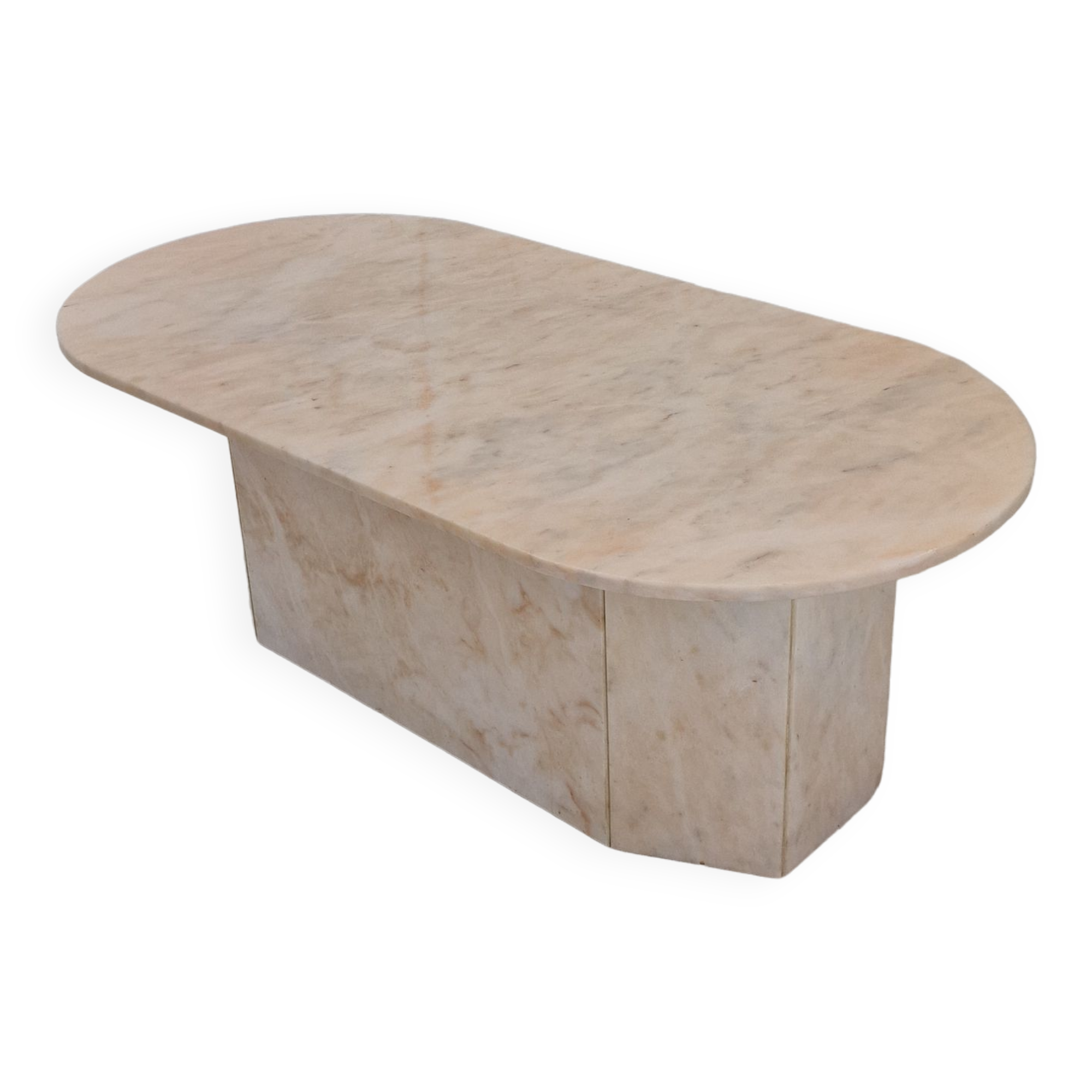 Italian marble coffee table 1980s
