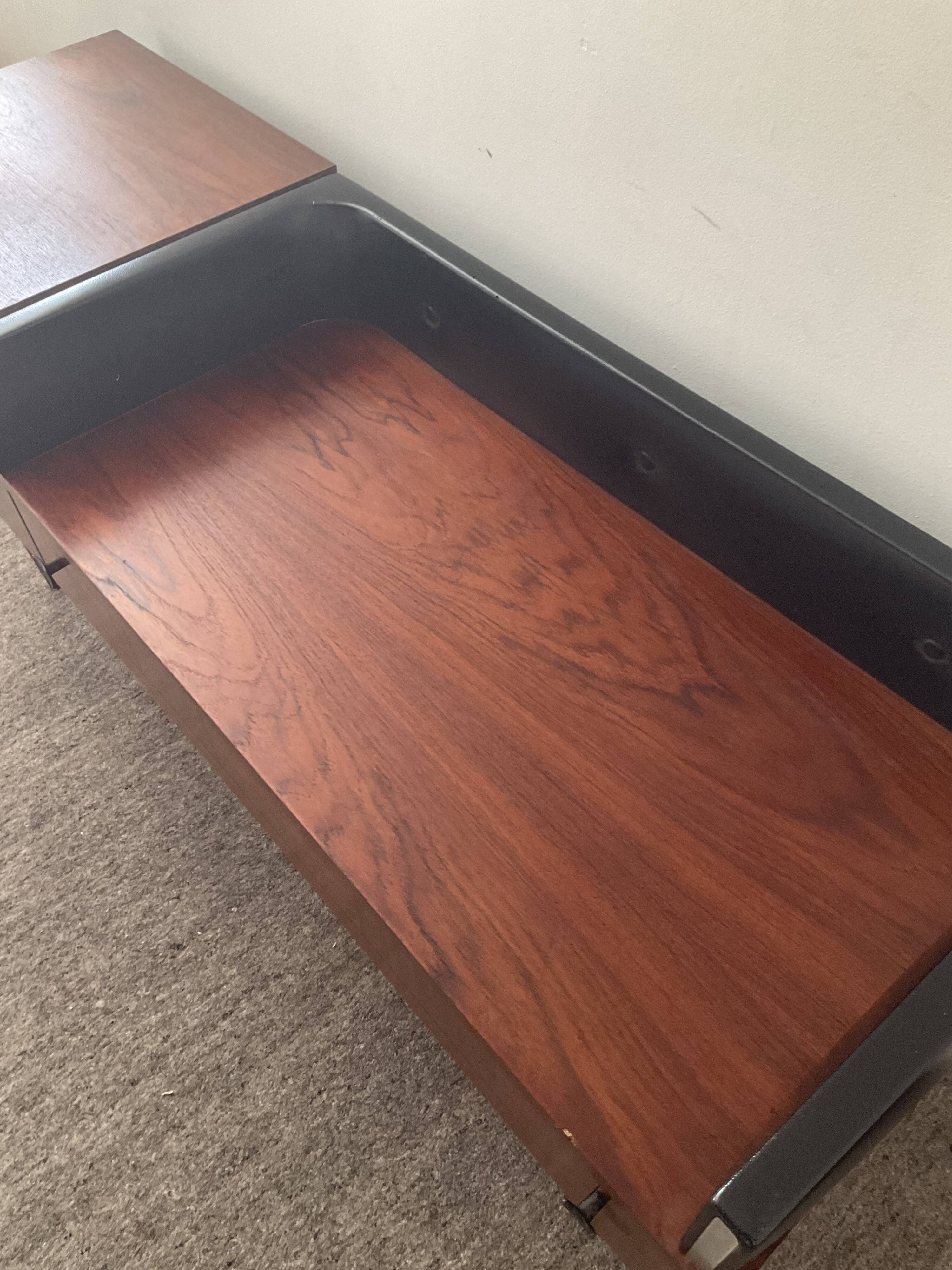 Enfilade teak TV cabinet from the 60s