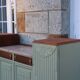 Renovated antique Art Deco sideboard – Lizard Green (Pure & Paint)