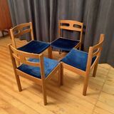 Set of four Asko Export chairs, Finland, 1960s