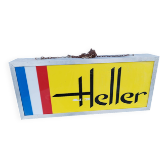 Old Heller neon advertising light sign