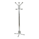 Vintage Chrome Standing Coat Rack Space Age Design 1970s