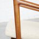 Rocking chair, model 650-15, by Ib Kofod-Larsen for Chr. Linneberg