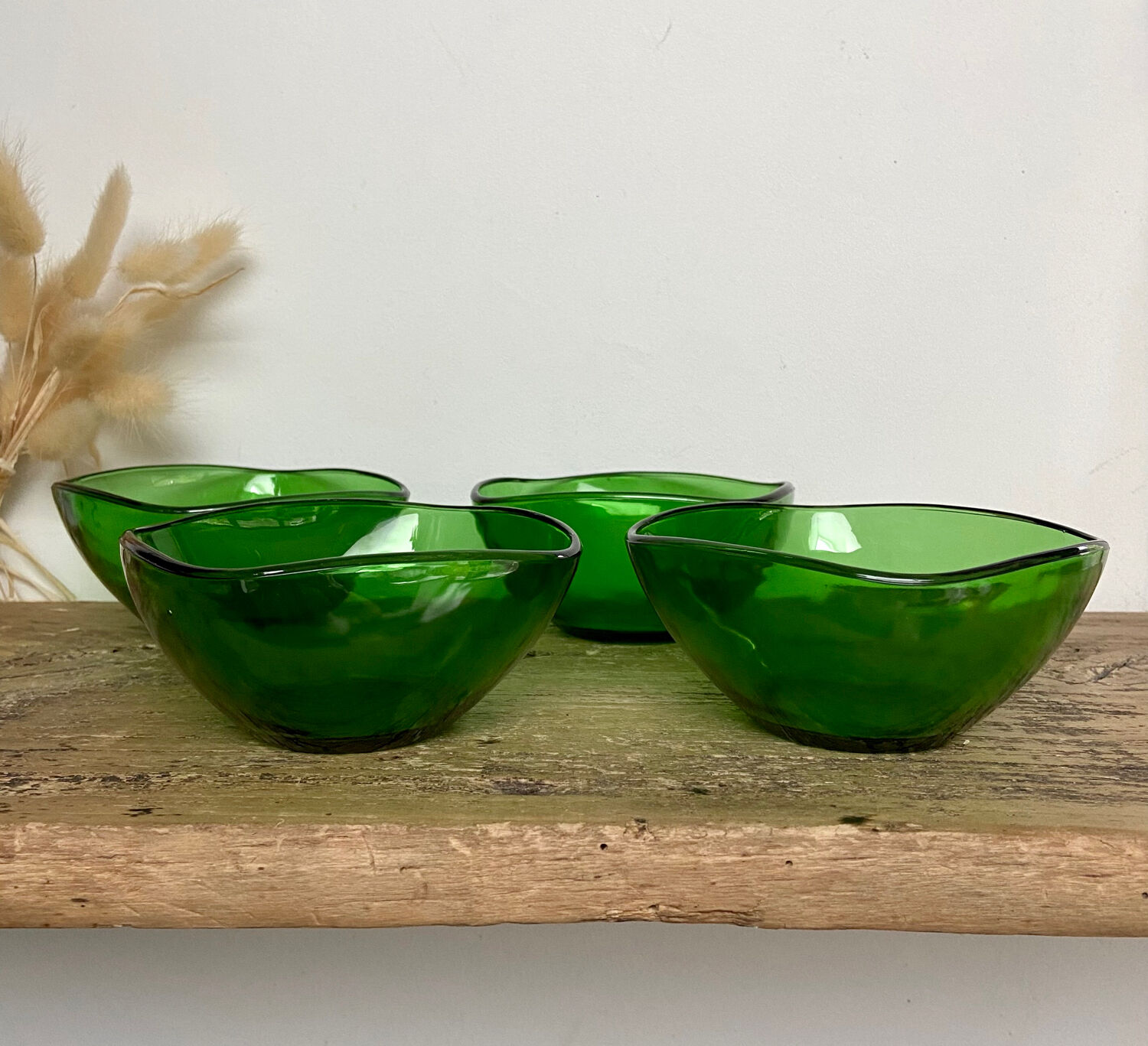4 vintage vereco france cups