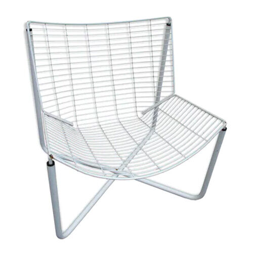 Vintage Niels Gammelgaard Jarpen chair white Ikea