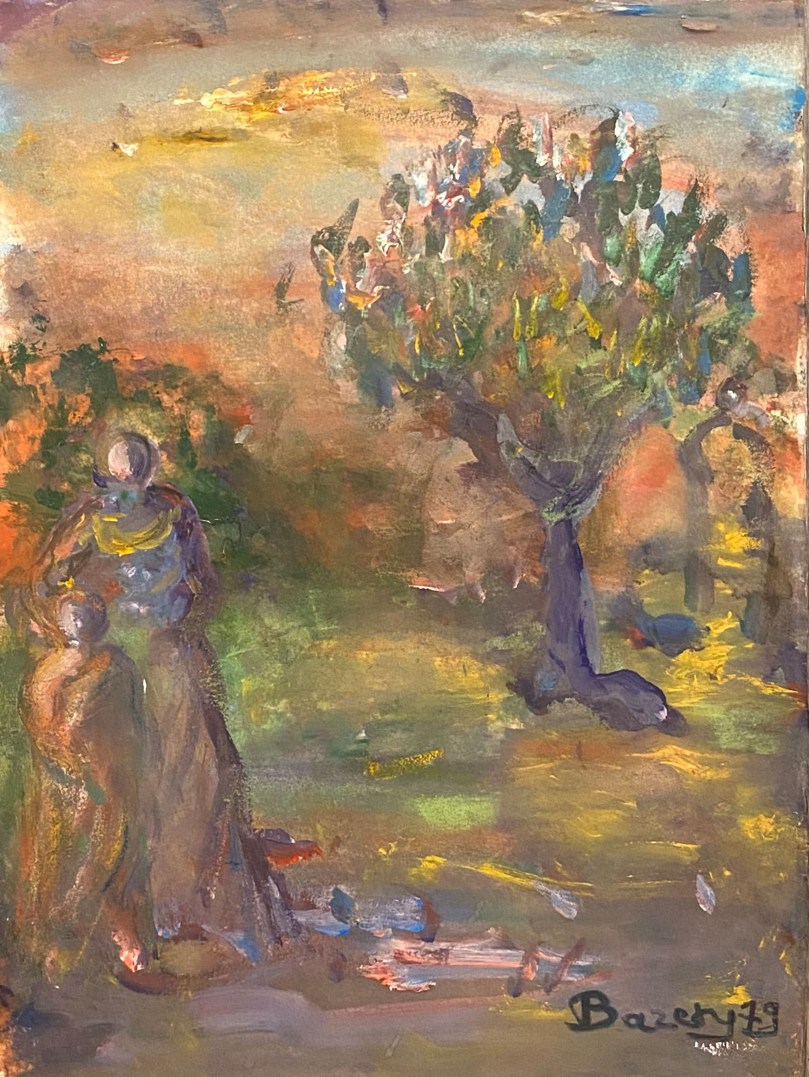 A visit to the tree by Henriette Barety