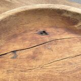 Plat touareg en bois rond XL