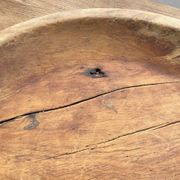 Plat touareg en bois rond XL