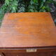 Workbook with curtain in oak
