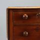 Petite table ancienne victorienne en acajou avec incrustations, Angleterre, XIXe siècle