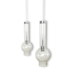 Set of 2 STAFF Lights handblown TUBE Lights made by Staff, Germany