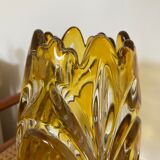 Large Bohemian crystal vase