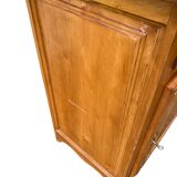 Oak storage cabinet