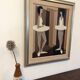 Peinture à l'huile figurative vintage suédoise moderne du milieu du siècle « Ballerines modernistes » par Fabian Lundqvis