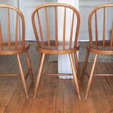 Chaises Thonet par Josef Frank estampillées