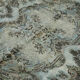 Hand-Knotted Carved Anatolian 1970s 173 cm x 267 cm Blue Carpet