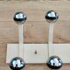 70s metal coat rack