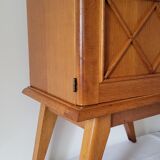 Bedside table compass legs