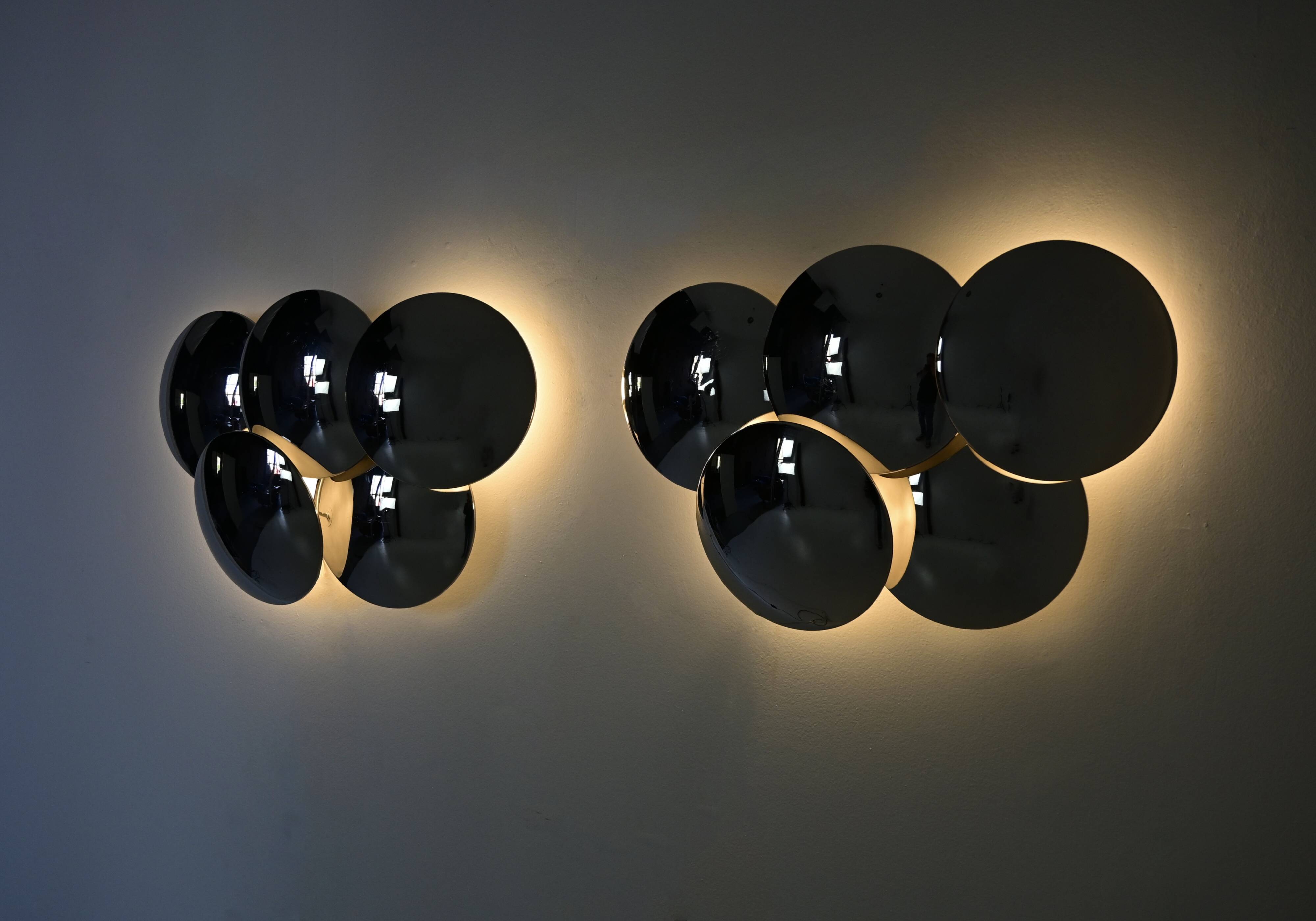 Pair of Wall Lights by Goffredo Reggiani for Reggiani, 1970s