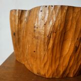 Raw solid teak cut