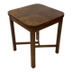 Art Deco side table walnut wood design 30's