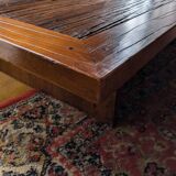 Large coffee table in solid wood