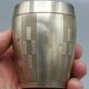 Silver-plated metal cup signed ravinet denfert - art deco