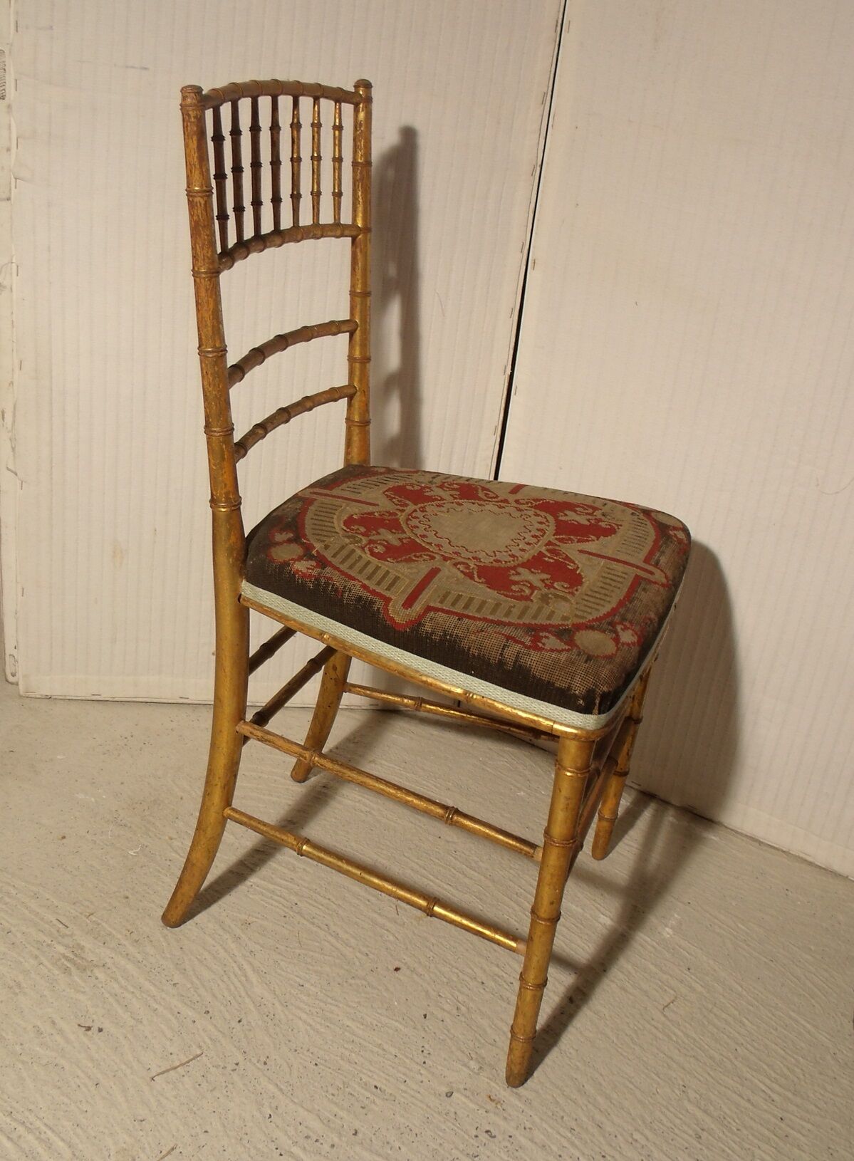 Napoleon III golden chair