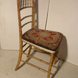 Chaise doré Napoleon III