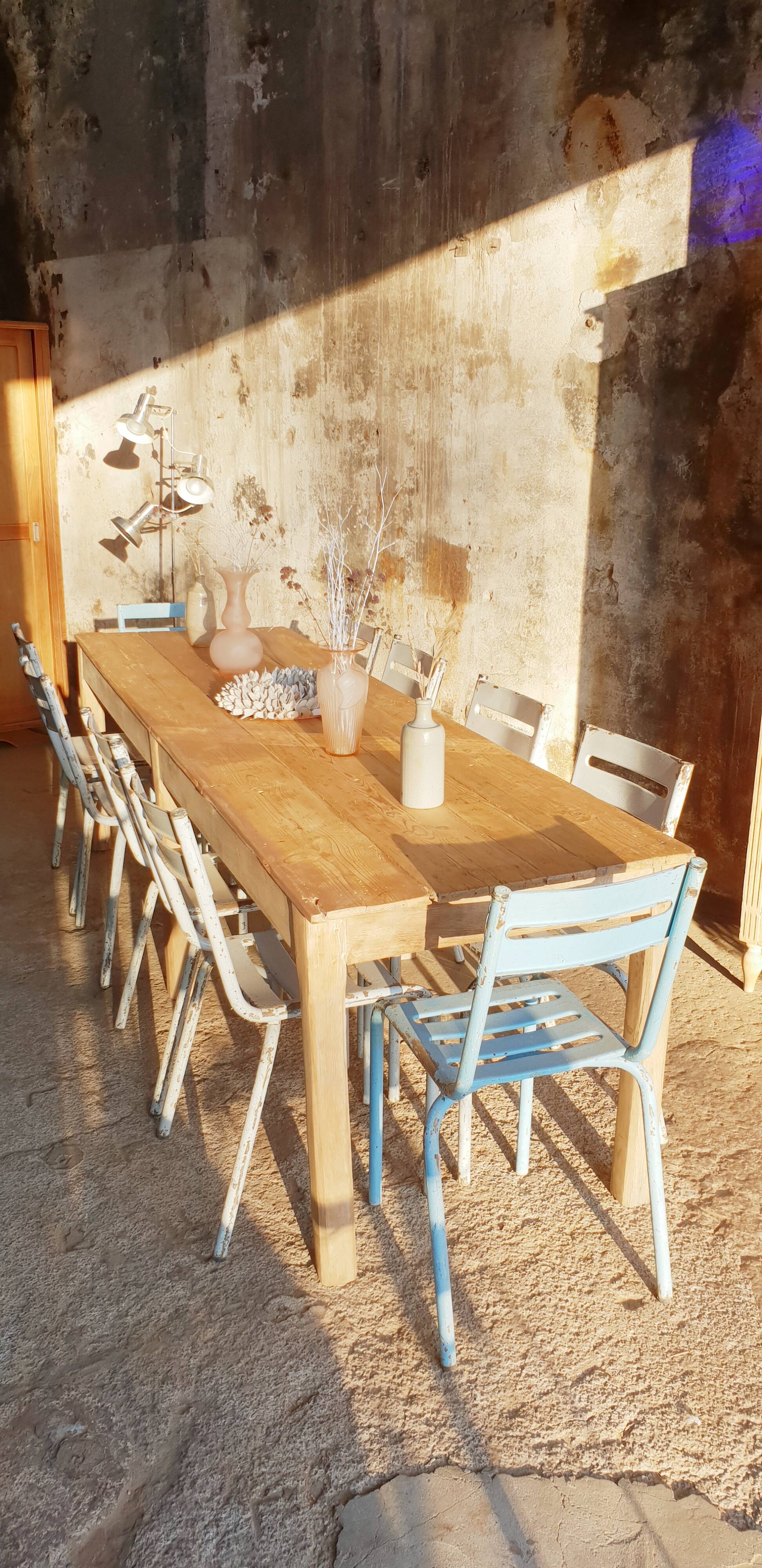 Vintage farmhouse table