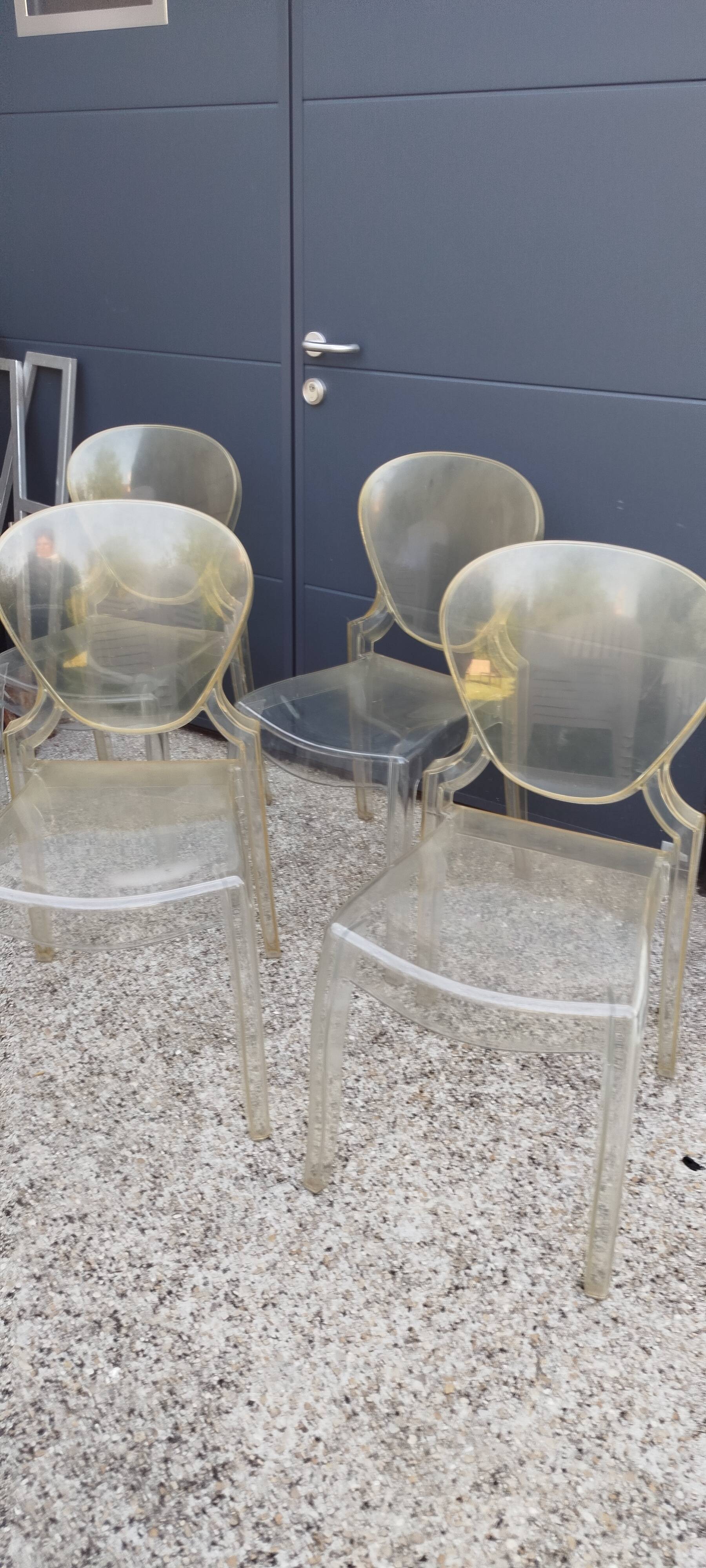 4 chairs by Pedrali