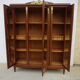 Louis XVI style wardrobe late nineteenth century, mahogany and marquetry