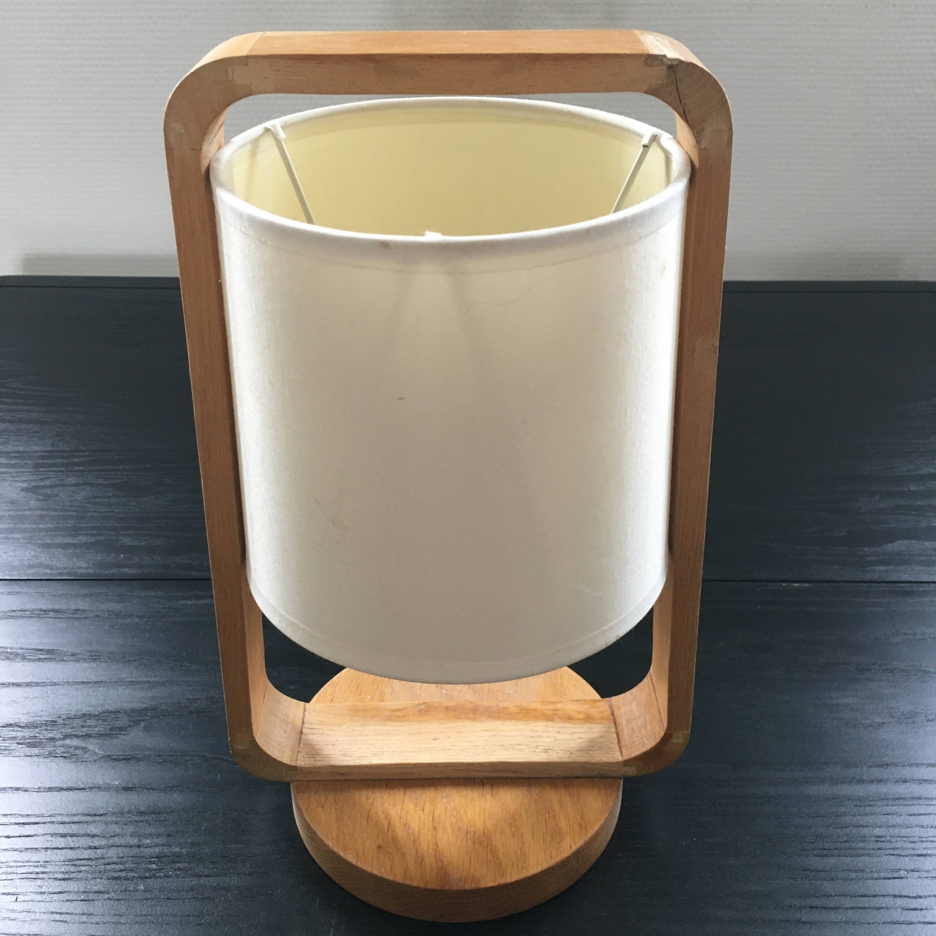 Scandinavian pine lamp