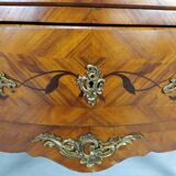 Curved chest of drawers louis XV