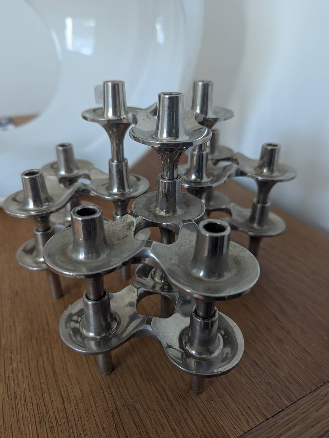Set de 7 bougeoirs modulables Orion par Nagel BMF